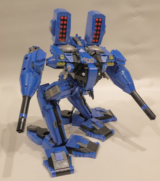 Illustration for article titled The Incredible World of Giant LEGO Mechs